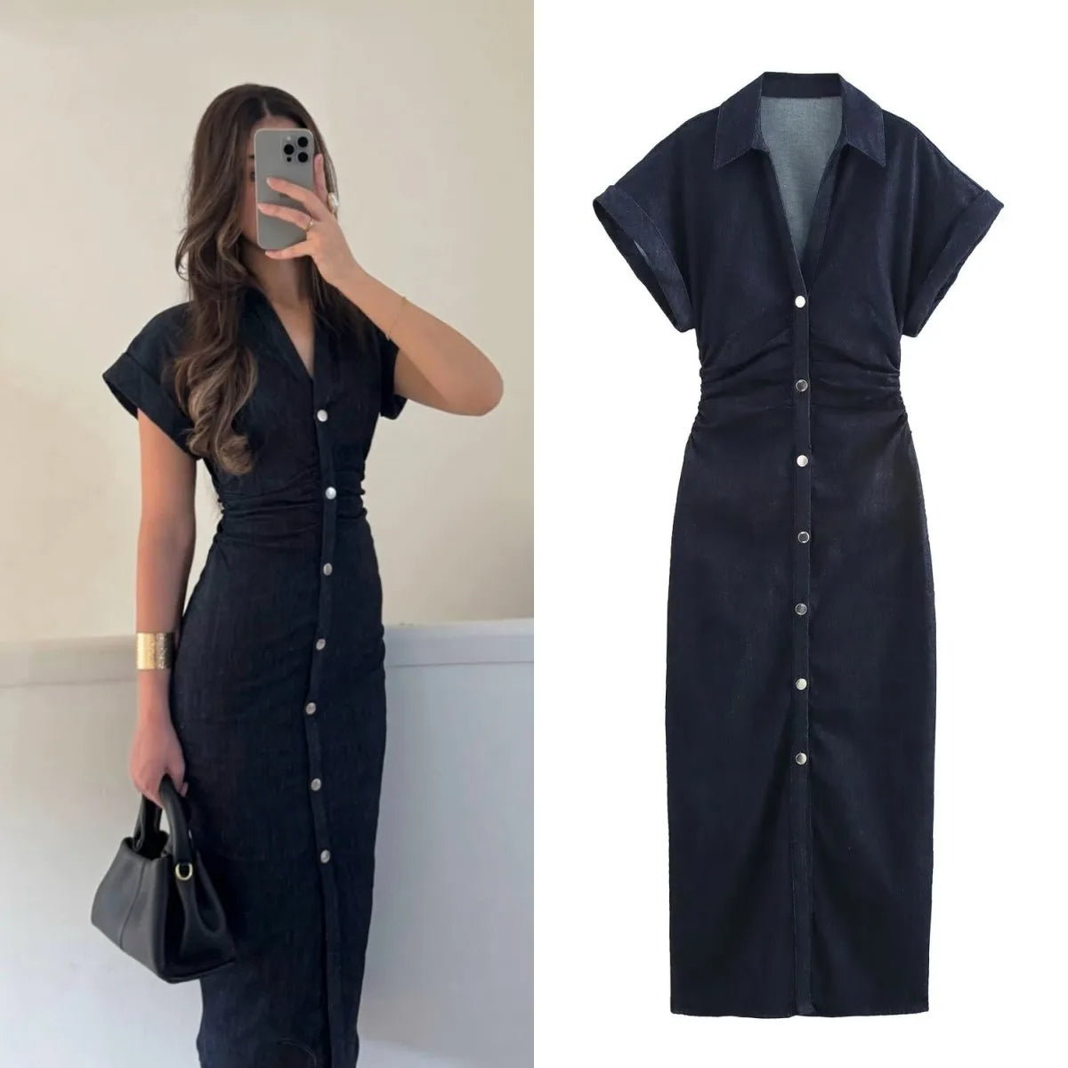 Laurel - Vestido vaquero elegante y casual