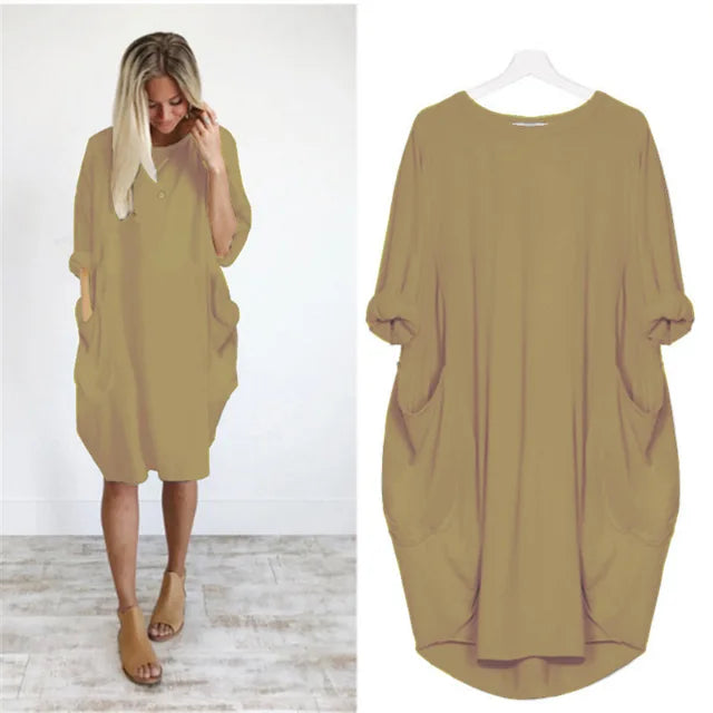 Bianca - vestido cómodo y holgado