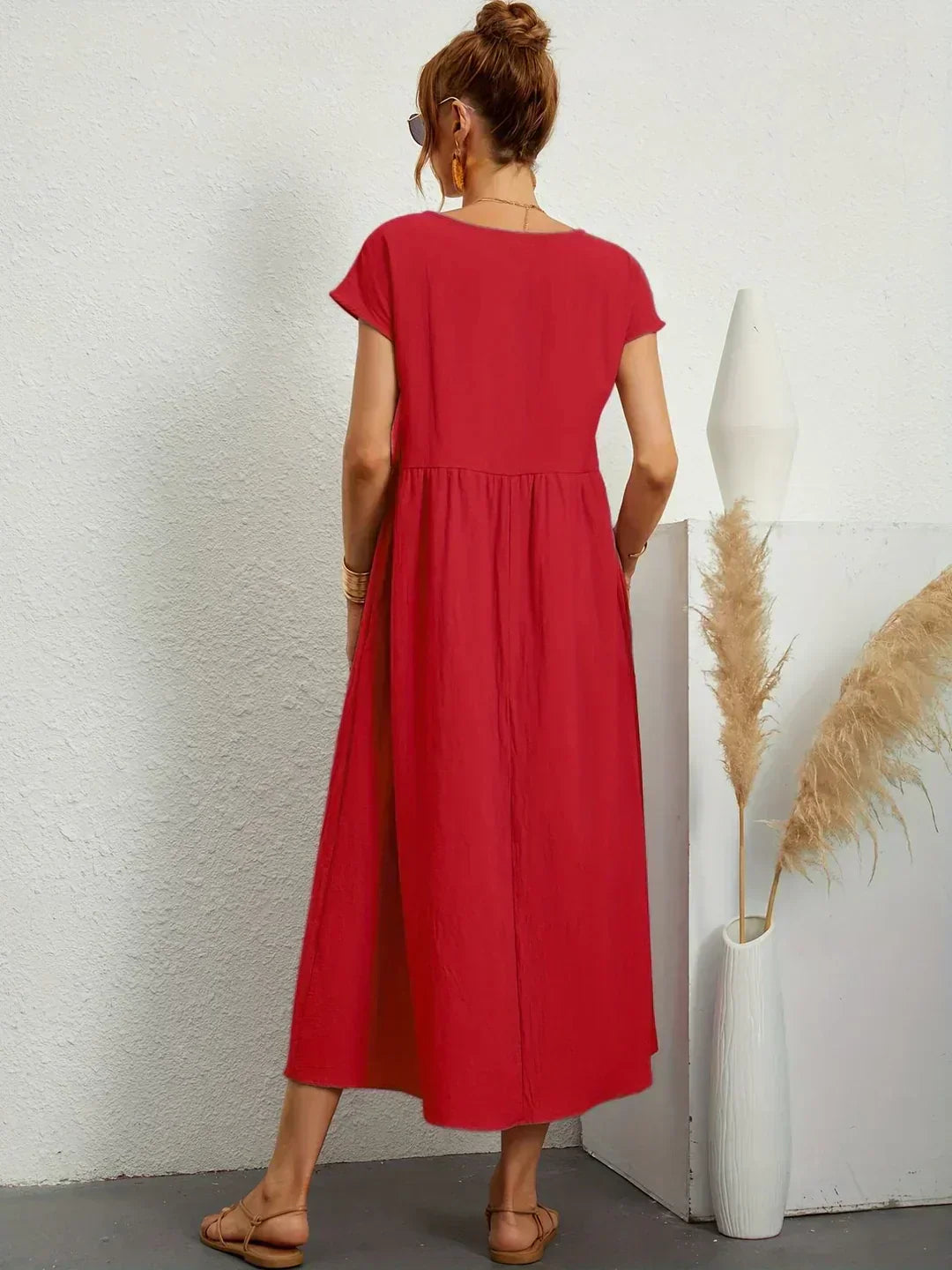 Therese - Vestido de verano con bolsillos